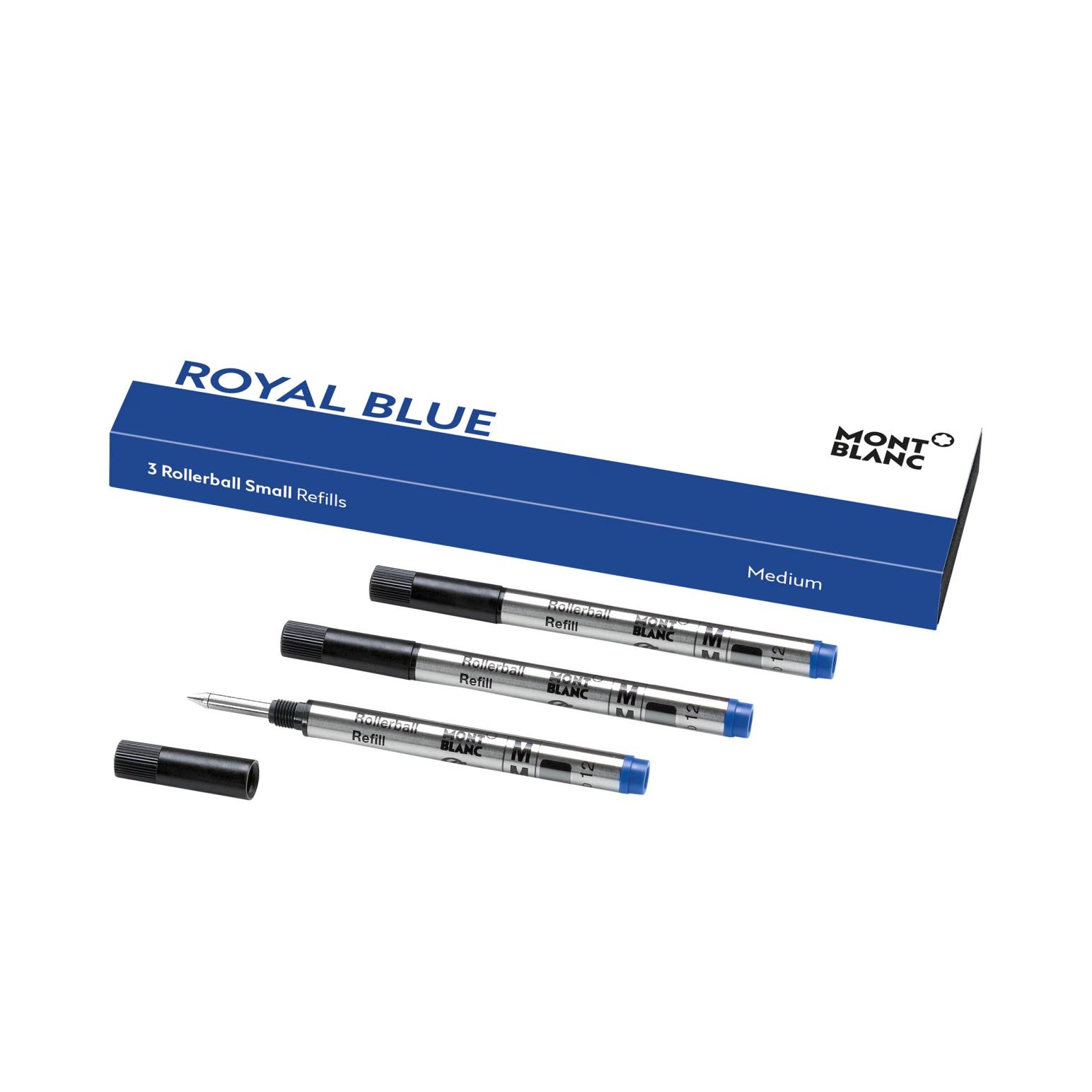 Montblanc Rollerball Small M Refill 3x1 Royal Blue